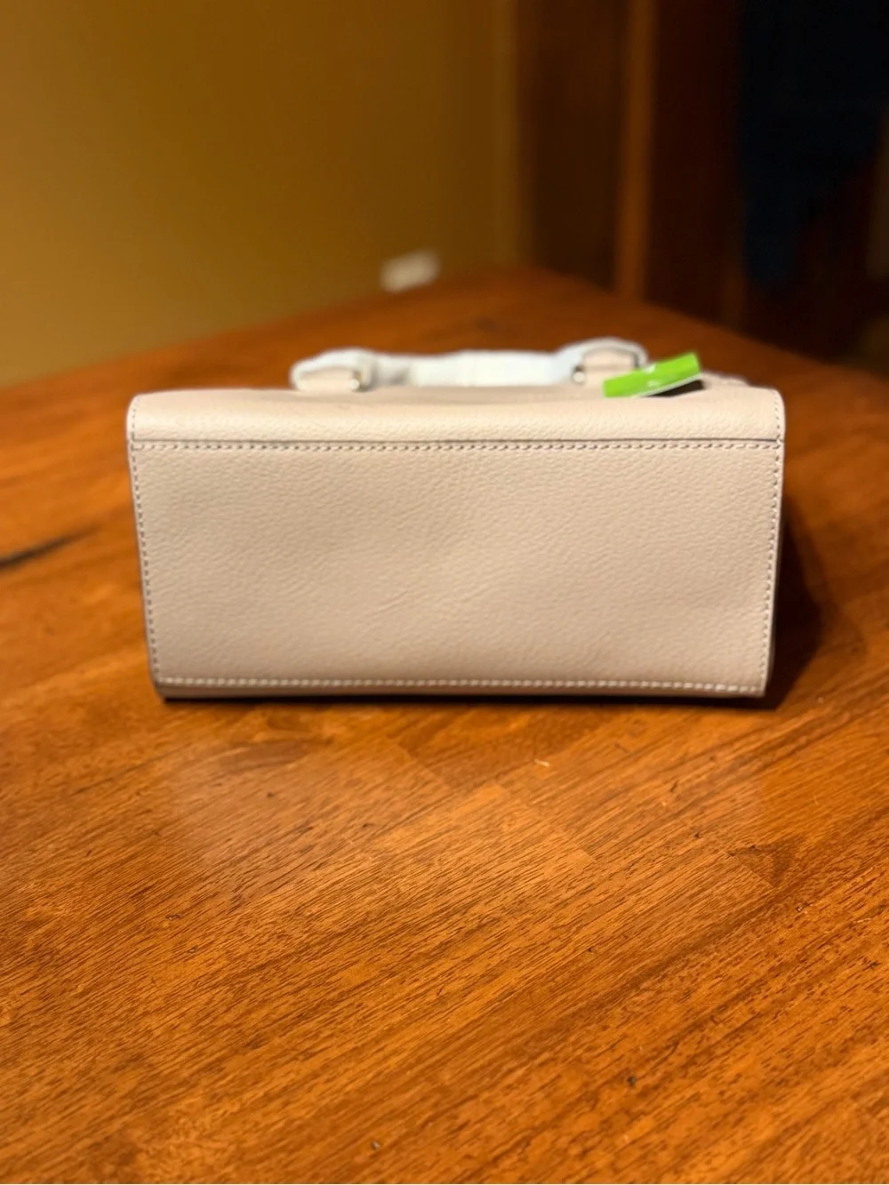 kate spade NWT Pebbled Leather Crossbody Tote Satchel in Light Beige $398 Retail